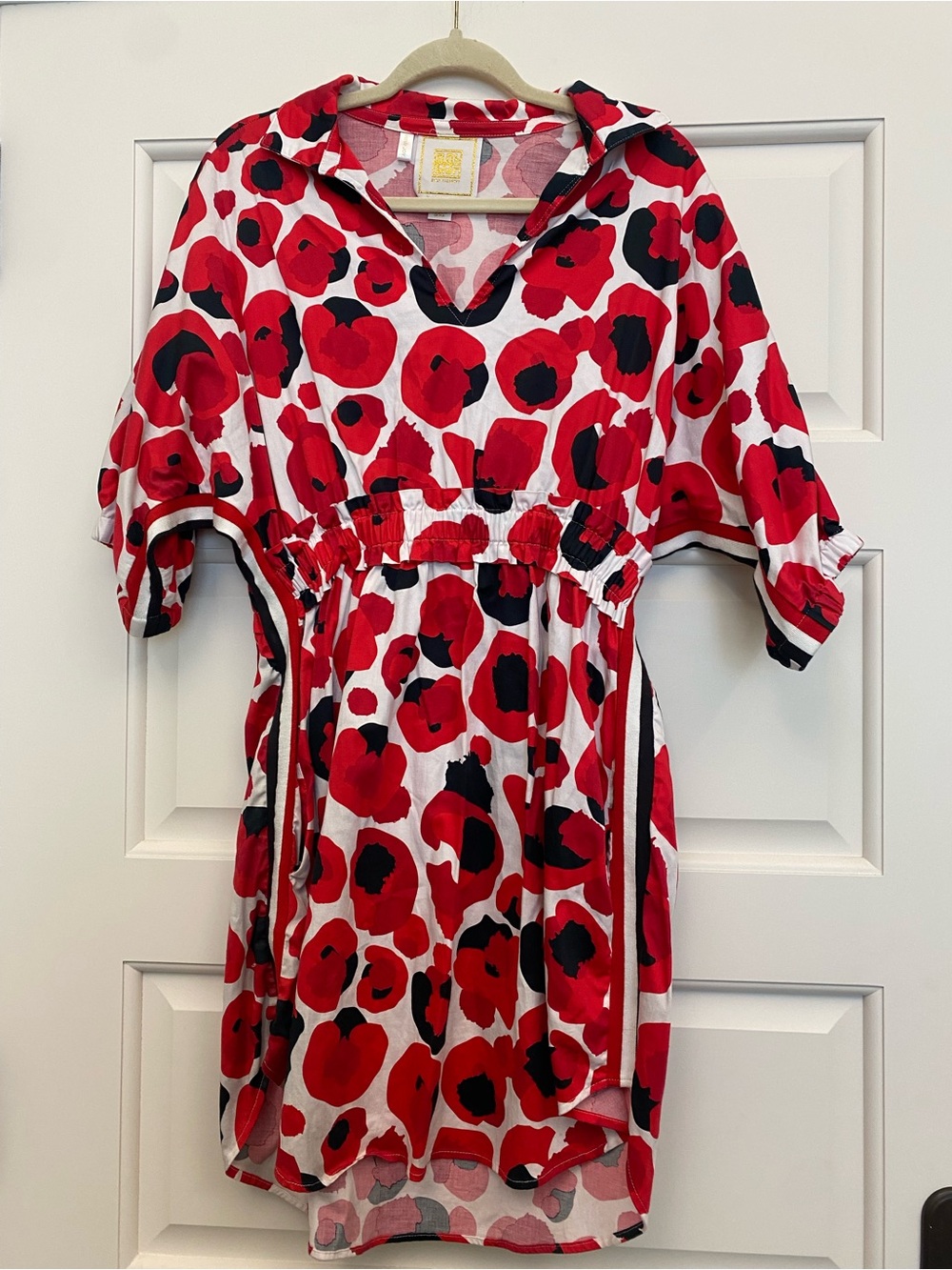 Gameday red and black dress